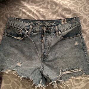 Denim Blue Women's Shorts